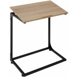 tectake 404442 odkládací stolek s naklápěcí deskou ruston 55x35x66,5cm - industrial světlé dřevo, dub sonoma – Hledejceny.cz