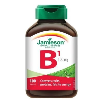 Jamieson Vitamín B1 100 mg Thiamin 100 tablet – Hledejceny.cz