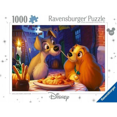 Ravensburger Lady a Tramp 1000 dílků – Zboží Dáma