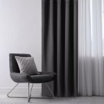 Restilo Závěs Blackout Oxford Pleat černá, 140 x 245 cm – Sleviste.cz