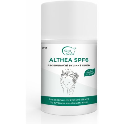 Karel Hadek Althea SPF6 Regenerační krém 10 ml – Zboží Dáma