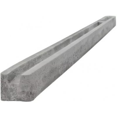 Betonový sloupek koncový na 1,75 m plot (245 cm) hladký (cena za 1 ks) - Pískovec – Hledejceny.cz