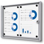 Jansen Display Economy interiérová vitrína 2 x A4 – Zbozi.Blesk.cz