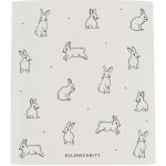 Eulenschnitt Přírodní houbová utěrka Rabbit bílá barva krémová 3 ks – Zboží Mobilmania