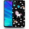 Pouzdro a kryt na mobilní telefon Huawei Picasee Ultimate Case pro Huawei P Smart 2019 - Unicorn hvězdné nebe