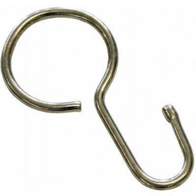 Gardinia Háčky k napínacímu lanku nikl, pr. 2 cm, 20 ks – Sleviste.cz