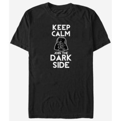 unisex tričko Star Wars Join Dark Černé