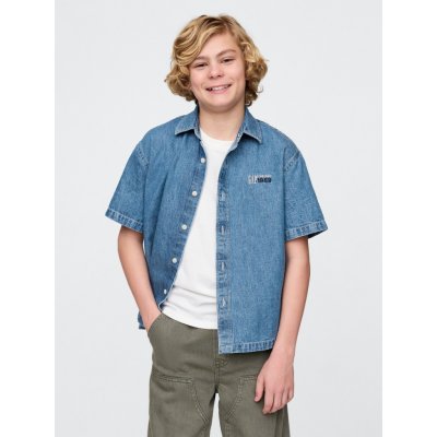 GAP chlapecké dětská džínová košile Americana 783110-00 – Zboží Dáma