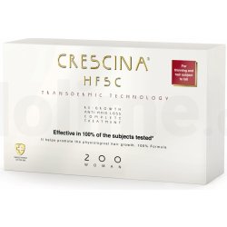 Crescina Transdermic 200 Re-Growth and Anti-Hair Loss proti vypadávání vlasů pro ženy 20 x 3,5 ml