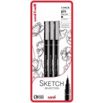 UNI PIN - Sketch selection sada 3ks linerů – Hledejceny.cz