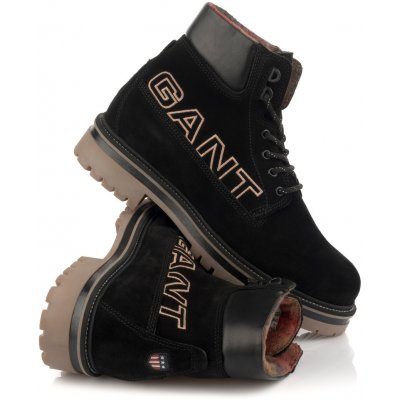Gant Palrock kotníková obuv černá – Zboží Mobilmania