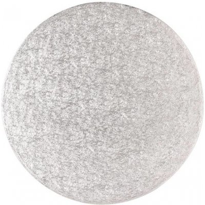 Culpitt Podložka pod dort PEVNÁ stříbrná kruh 55,9 cm 22