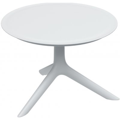 Lazy Momo Kávový stolek mini oval RIMO 593x570x405 mm Bílá – Hledejceny.cz