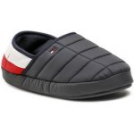 Tommy Hilfiger Rwb Padded Homeslipper FM0FM03884 tmavomodré – Zboží Dáma