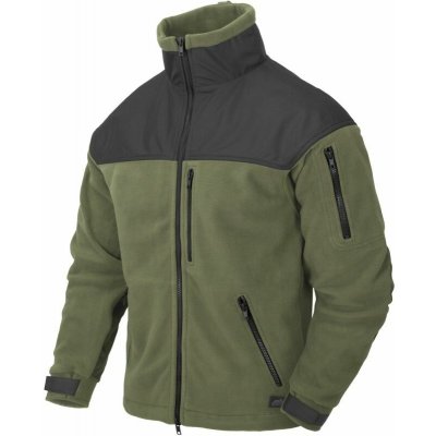 Bunda Helikon-Tex Classic Army fleece olivově zelená černá – Hledejceny.cz