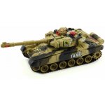 TEDDIES Tank RC T-80 plast 25cm s dobíjecím packem USB+adaptér na baterie 2 druhy 2,4 GHz v krabici – Zboží Dáma