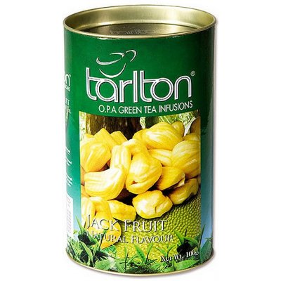 Tarlton Aromatizovaný zelený čaj Green Jack Fruit plechová dóza sypaný 100 g – Zbozi.Blesk.cz
