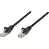 síťový kabel Intellinet 343794 patch, Cat6, CCA, U/UTP, PVC, 10m, černý