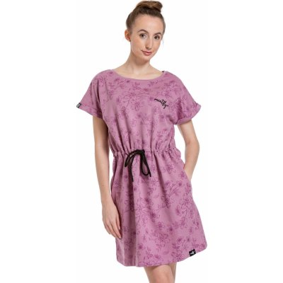 Meatfly dámské šaty Lotie Blossom Rose – Zboží Mobilmania