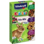 Vitakraft Kracker Mix Králík Popkorn & zelenina & ořechy 3 x 56 g – Zboží Dáma