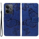 Big Butterfly knížkové pouzdro na Realme 14 5G/14T 5G - modré – Zboží Živě
