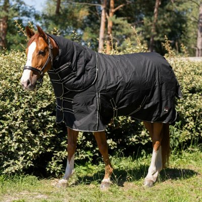 EQS Deka výběhová PROFI s odnímatelným krkem Light černá – Zboží Mobilmania