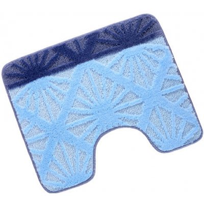Bellatex Bany Paprsek modrá 60x50 cm s výkrojem – Zboží Dáma