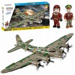 COBI 5749 World War II Americký dálkový bombardovací letoun Boeing B-17F Létající pevnost (Memphis Belle) 1:48 – Zbozi.Blesk.cz