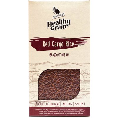 Sawat-D Healthy Grain červená rýže red cargo rice 1 kg – Zboží Dáma
