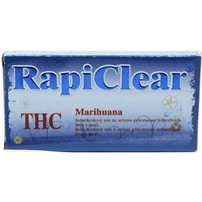 RapiClear THC Marihuana IVD test drogový na automatická diagnóza 1 ks – Zboží Dáma