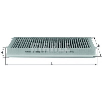 MAHLE ORIGINAL Filtr, vzduch v interiéru LAK321 – Hledejceny.cz