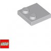 LEGO® doplněk LEGO® 33909 Upravená Dlaždice 2x2 stady na jedné straně Světle-Šedá