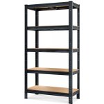 Jurhan Regál Heavy 90 x 40 x 180 cm černá 109547 – Zbozi.Blesk.cz