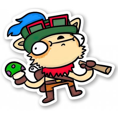 League of Legends Samolepka Teemo