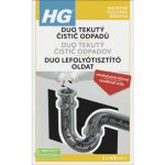 HG tekutý DUO čistič odpadů 2 x 500 ml – Zboží Dáma