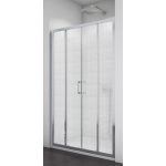 SanSwiss Ronal TOPS4 1600 50 30 Sprchové dveře dvoudílné 160 cm aluchrom/mastercarré – Zboží Mobilmania