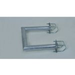 C konzola na zeď nebo stožár - pro stožáry do 60mm WFmetal, s.r.o. CKP60P60 – Hledejceny.cz