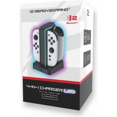 ready2gaming Nintendo Switch 2 4 in 1 Charger LED – Zboží Živě