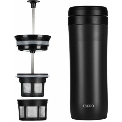 Espro Travel French Press 300 ml černý – Hledejceny.cz