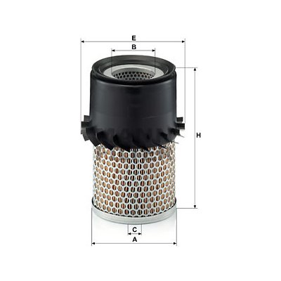 Vzduchový filtr MANN-FILTER C 14 138/1 – Hledejceny.cz