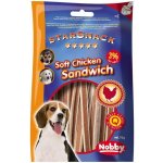 Nobby StarSnack Soft Chicken Sandwich pamlsky kuře & ryba 70 g