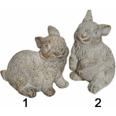 Zajíc polyresin 9,5cm mix – Hledejceny.cz