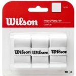 Wilson Pro overgrip Perforated 3 ks bílá – Zboží Mobilmania