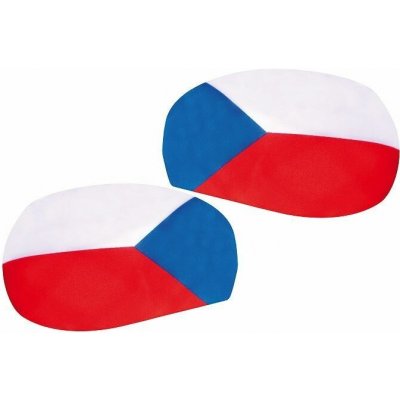 {Potah - vlajky na auto zrcátka ČR - hokej - fanoušek - unisex FVPOTAH-CR – Hledejceny.cz