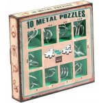 Eureka Kovové hlavolamy 10 kusů sada zelená – Zboží Dáma