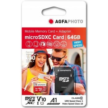 AgfaPhoto microSD 64 GB 10582