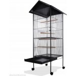TecTake 402288 voliéra 168 cm antracit – Hledejceny.cz