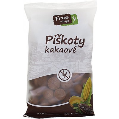 Perník Piškoty kakaové bez lepku 120 g – Zbozi.Blesk.cz