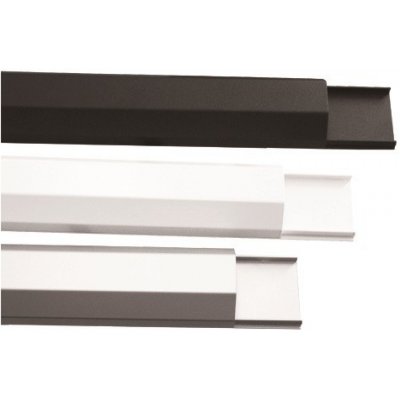 STRICT BRAND SB45B Hliníková krycí lišta na kabely černá – Zboží Živě