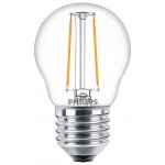 Philips LED žárovka E27 P45 Classic Filament 2W 25W teplá bílá 2700K – Hledejceny.cz